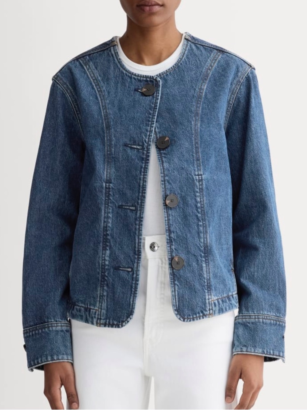 Everlane Denim Barrel Jean Jacket Size M